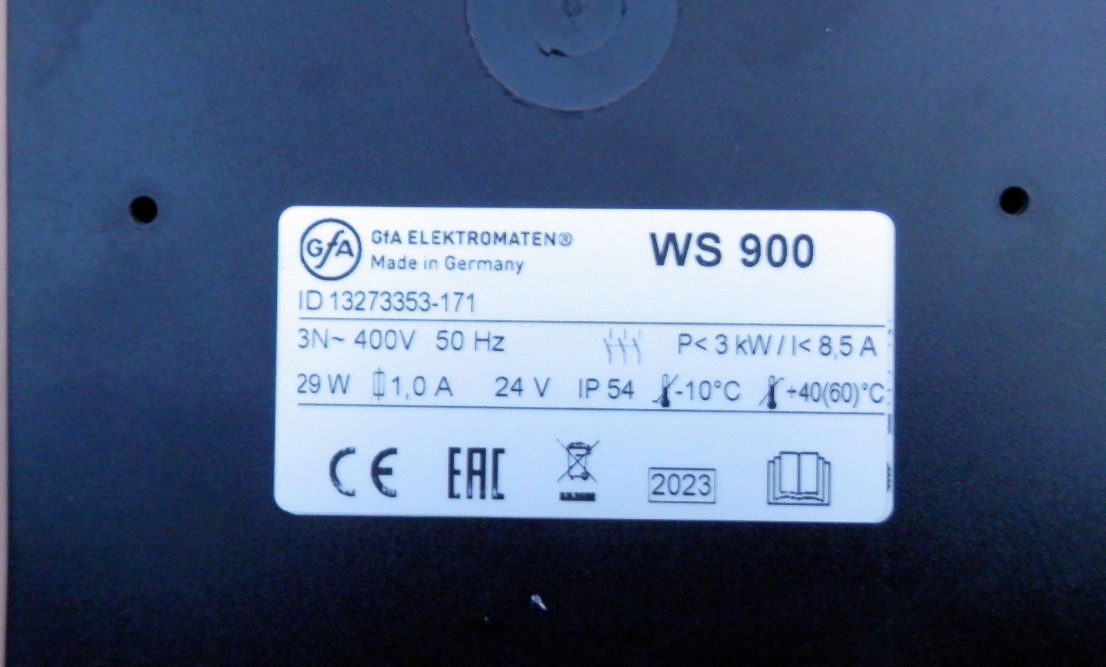 Zestaw GFA ELEKTROMATEN SE 5.24 + centrala WS900 Zestaw GFA ELEKTROMATEN SE 5.24 + centrala WS900