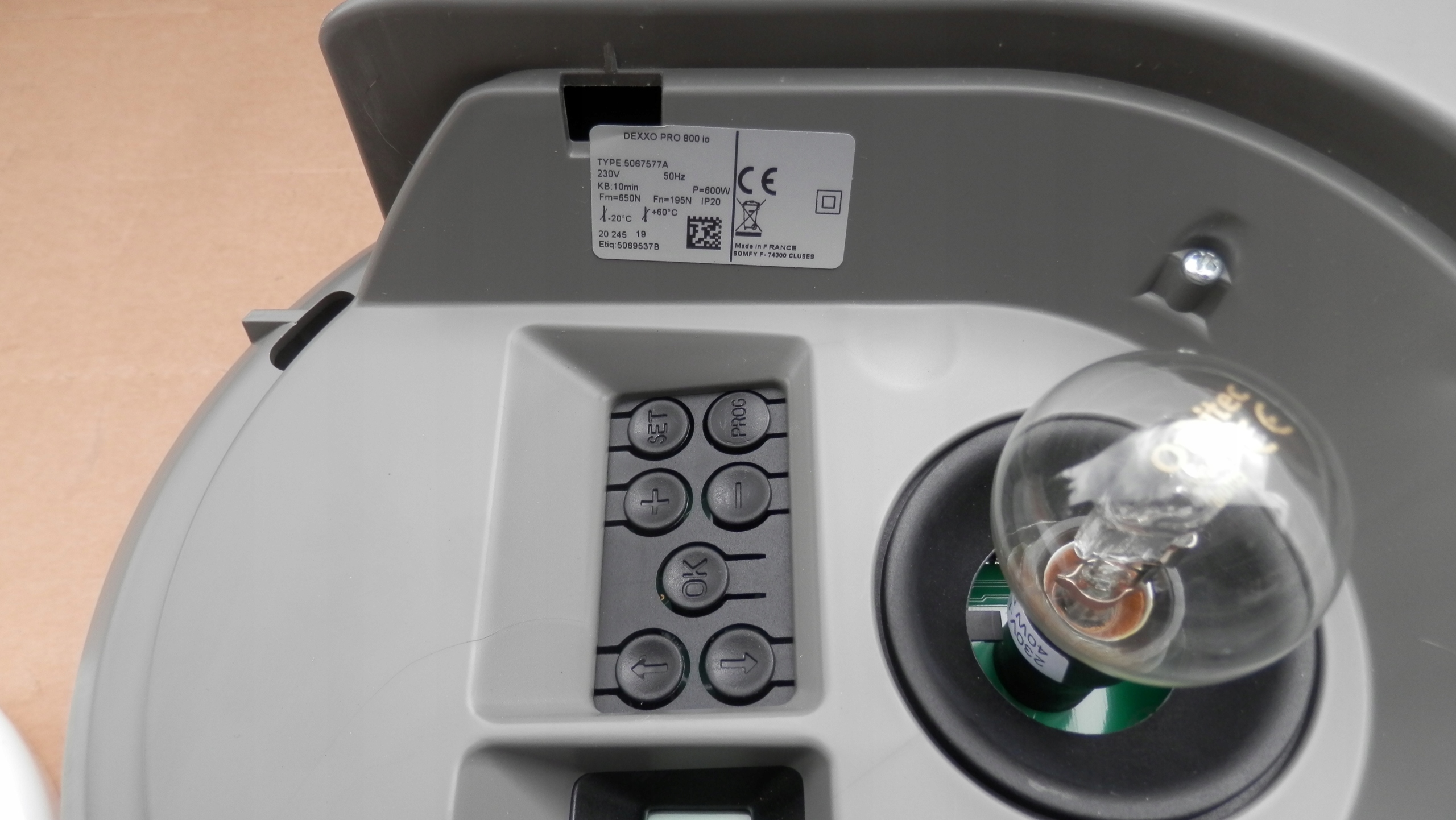 Napęd bramy garażowej Somfy Dexxo 800 io