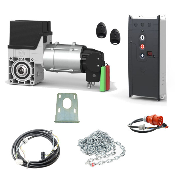 Napęd bramy przemysłowej GFA SE 5.24 z centralą TS971 z pilotami Napęd bramy przemysłowej GFA SE 5.24 z centralą TS971 z pilotami