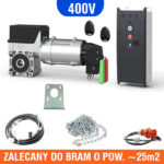 Napęd bramy przemysłowej GFA SE 9.24 z centralą TS971 z pilotami