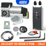 Napęd bramy przemysłowej GFA SE 9.24 + centrala TS971 + piloty + fotokomórka refleksyjna