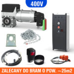 Napęd do bramy przemysłowej GFA SE 9.24 + centrala TS970 + fotokomórka refleksyjna