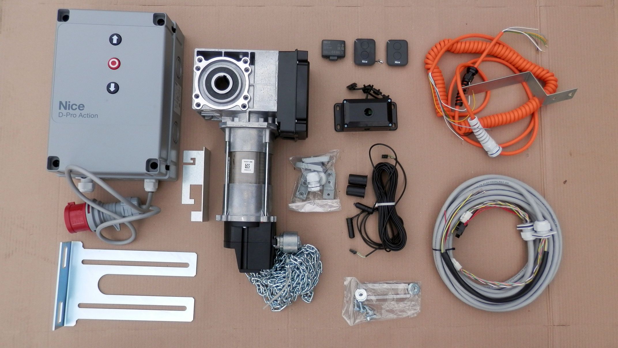 NICE SD napęd bramy przemysłowej + OSE + PILOTY NICE SD napęd bramy przemysłowej + OSE + PILOTY