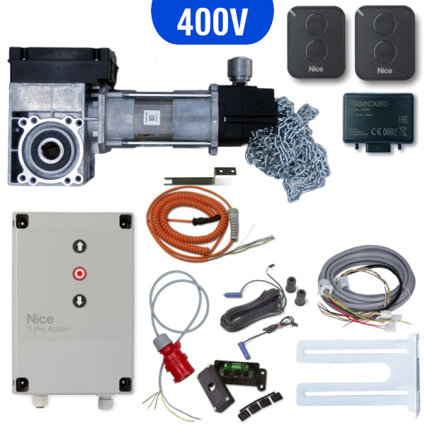 NICE SD napęd bramy przemysłowej + OSE + PILOTY NICE SD napęd bramy przemysłowej + OSE + PILOTY