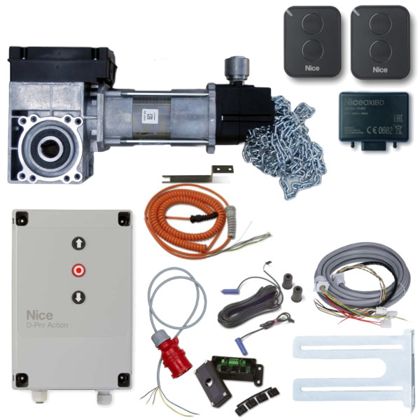 NICE SD napęd bramy przemysłowej + OSE + PILOTY NICE SD napęd bramy przemysłowej + OSE + PILOTY