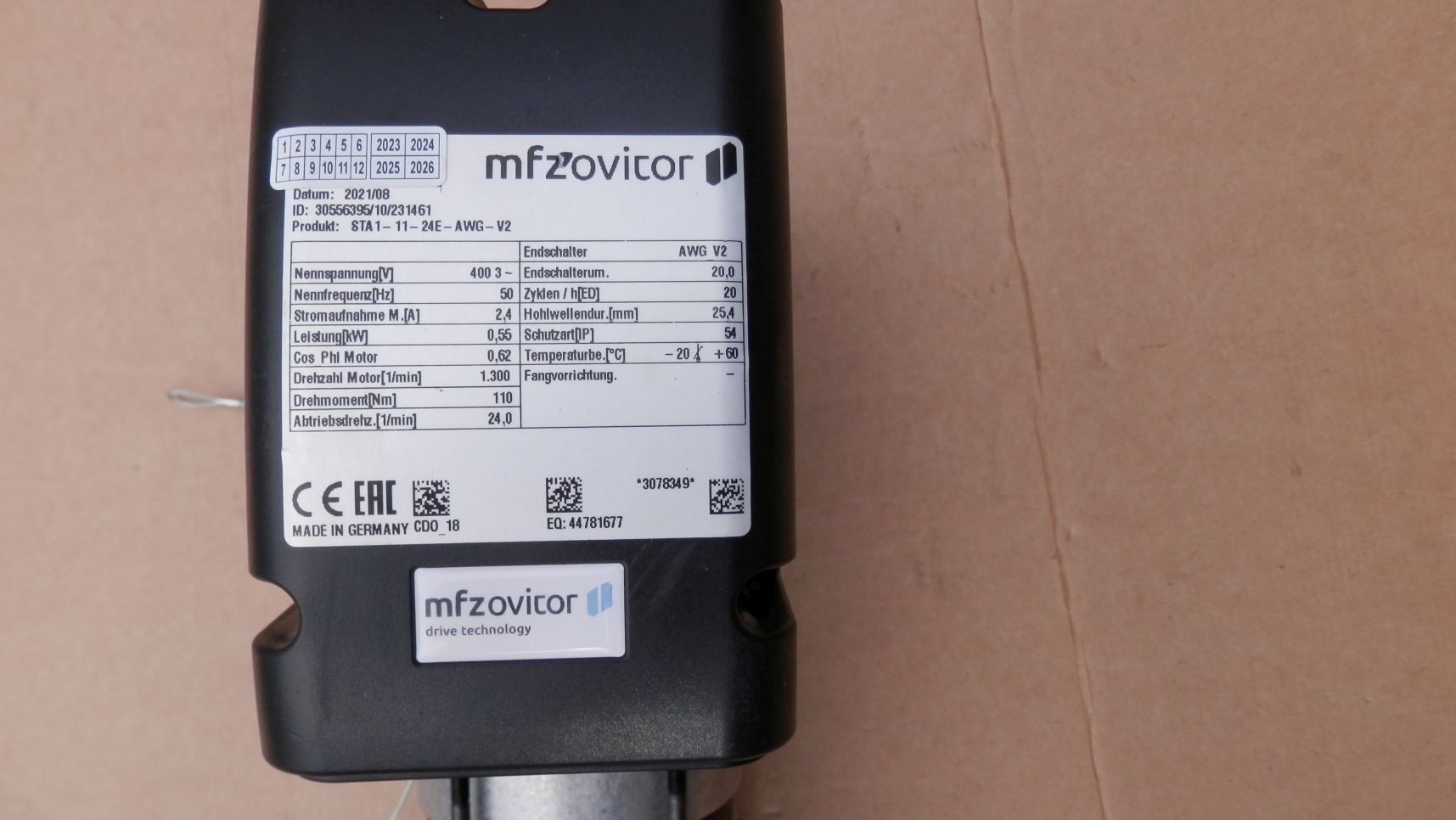 Napęd bramy przemysłowej Marantec MFZ STA 1-11-24 E Napęd bramy przemysłowej Marantec MFZ STA 1-11-24 E