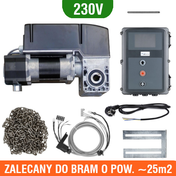 Marantec MFZ STA 1-8-45 KE + centrala CS320 FU napęd bramy przemysłowej