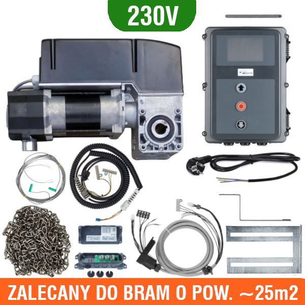 Marantec MFZ STA 1-8-45 KE + centrala CS320 FU + OSE napęd bramy przemysłowej