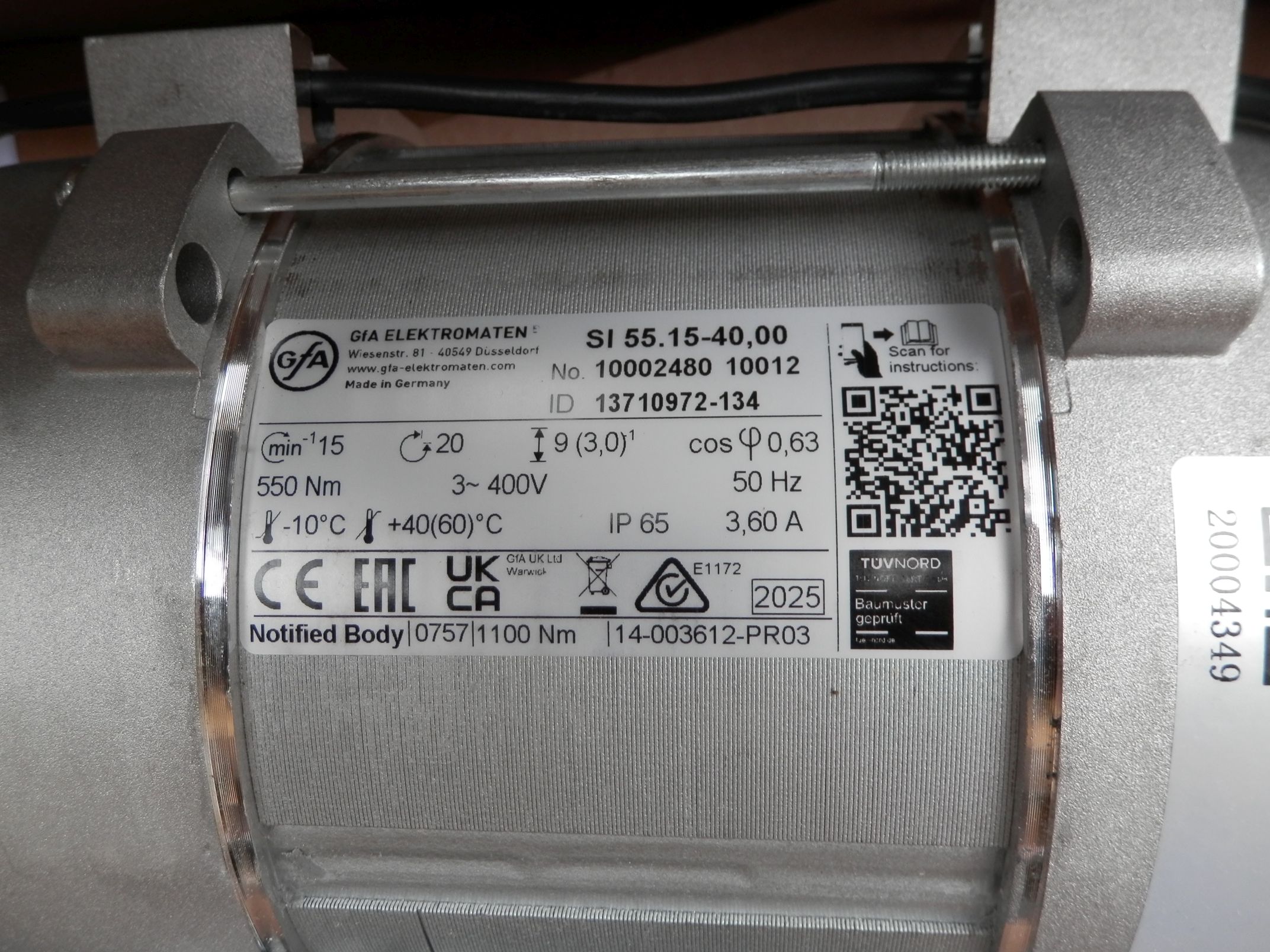 GFA ELEKTROMATEN SI 55.15-40,00 napęd bramy rolowanej