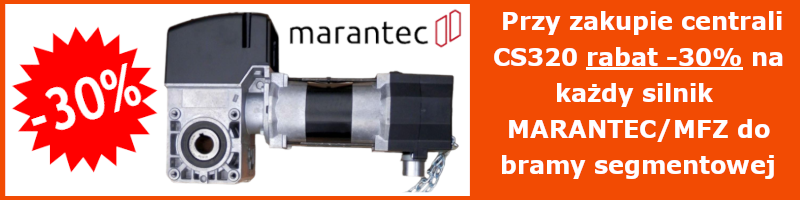 Promocja -30% na silnik Marantec