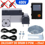 Napęd bramy przemysłowej INDUS 100s 400V